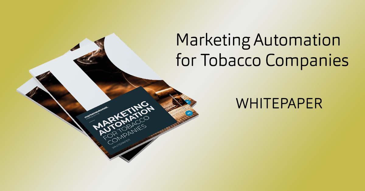 Whitepaper – Marketing Automation for Tobacco Companies